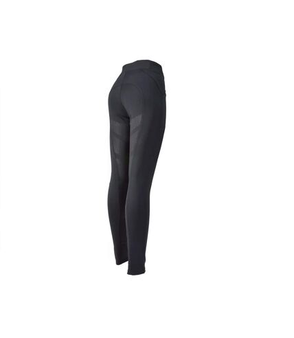 Whitaker Womens/Ladies Scholes Horse Riding Tights (Black)
