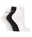 Wildfeet - 3 Pairs Ladies Embroidered Lounge Socks