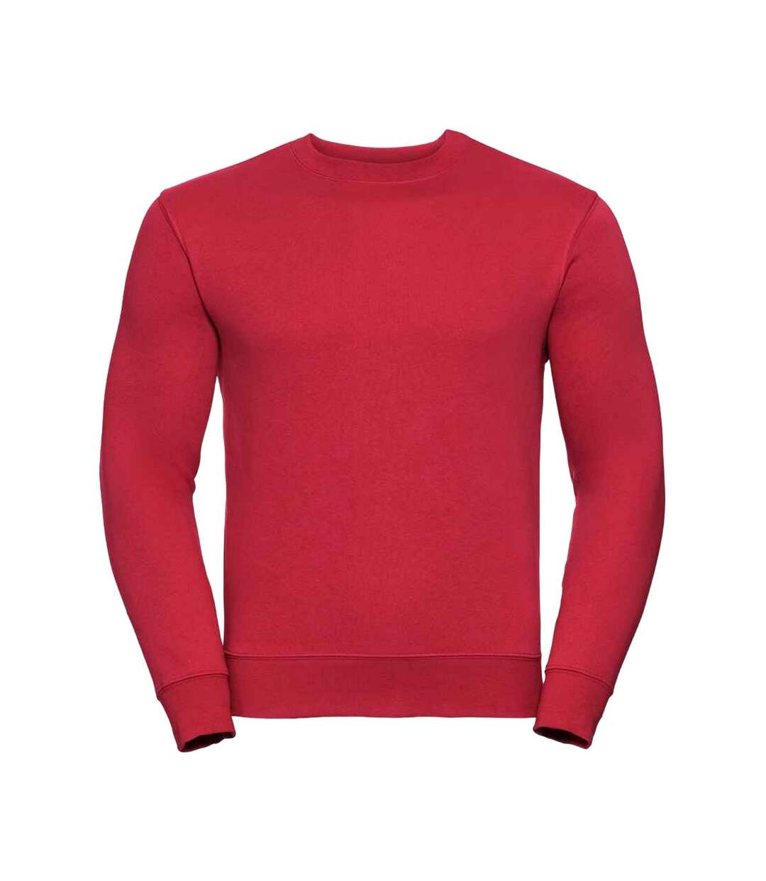 Mens authentic sweatshirt classic red Russell