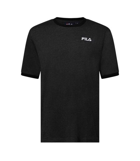 T-shirt Motif/style Logo Aster Homme Charbon Chiné Fila