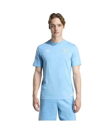 T-shirt Motif/style Inter Miami Cf Homme Bleu Blanc Adidas