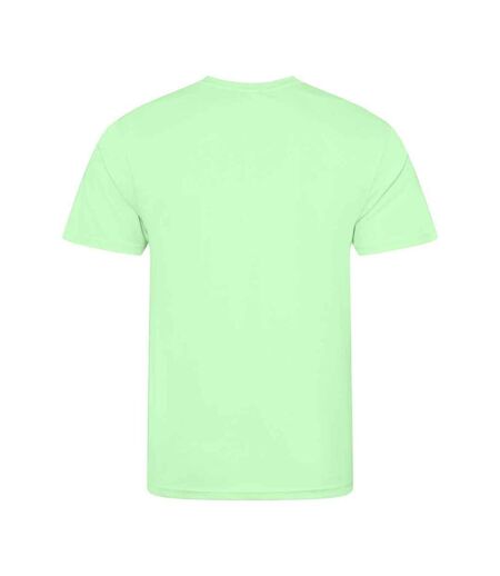 Mens t-shirt melon green AWDis Cool