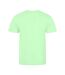 Mens t-shirt melon green AWDis Cool-2
