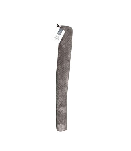Boudin Bas de Porte Nid d'Abeille 80cm Gris Foncé