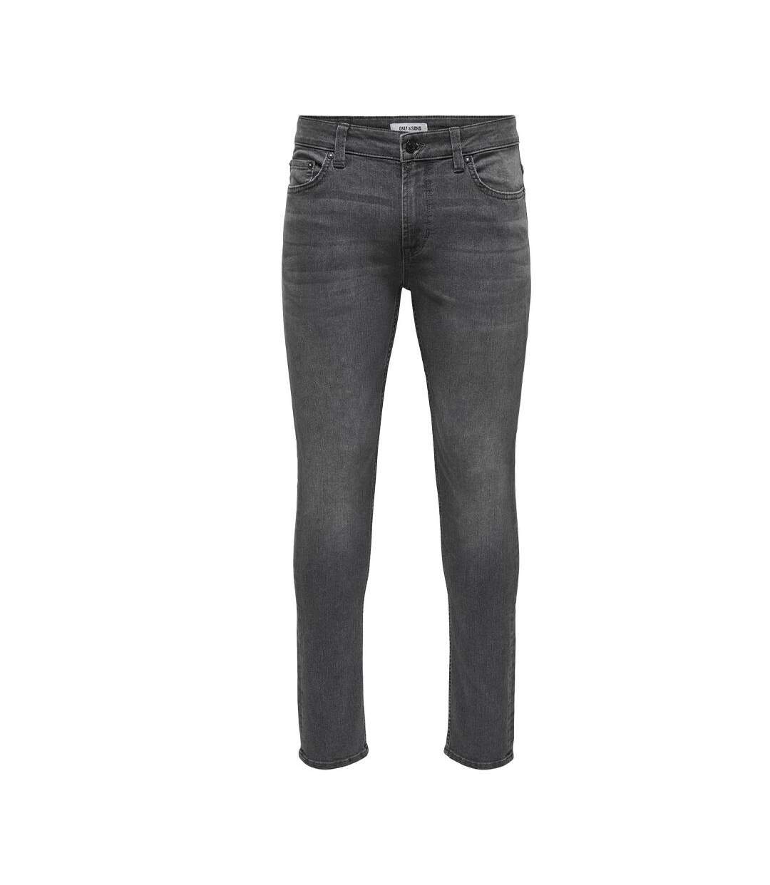 Jean gris homme only & sons dnm-1