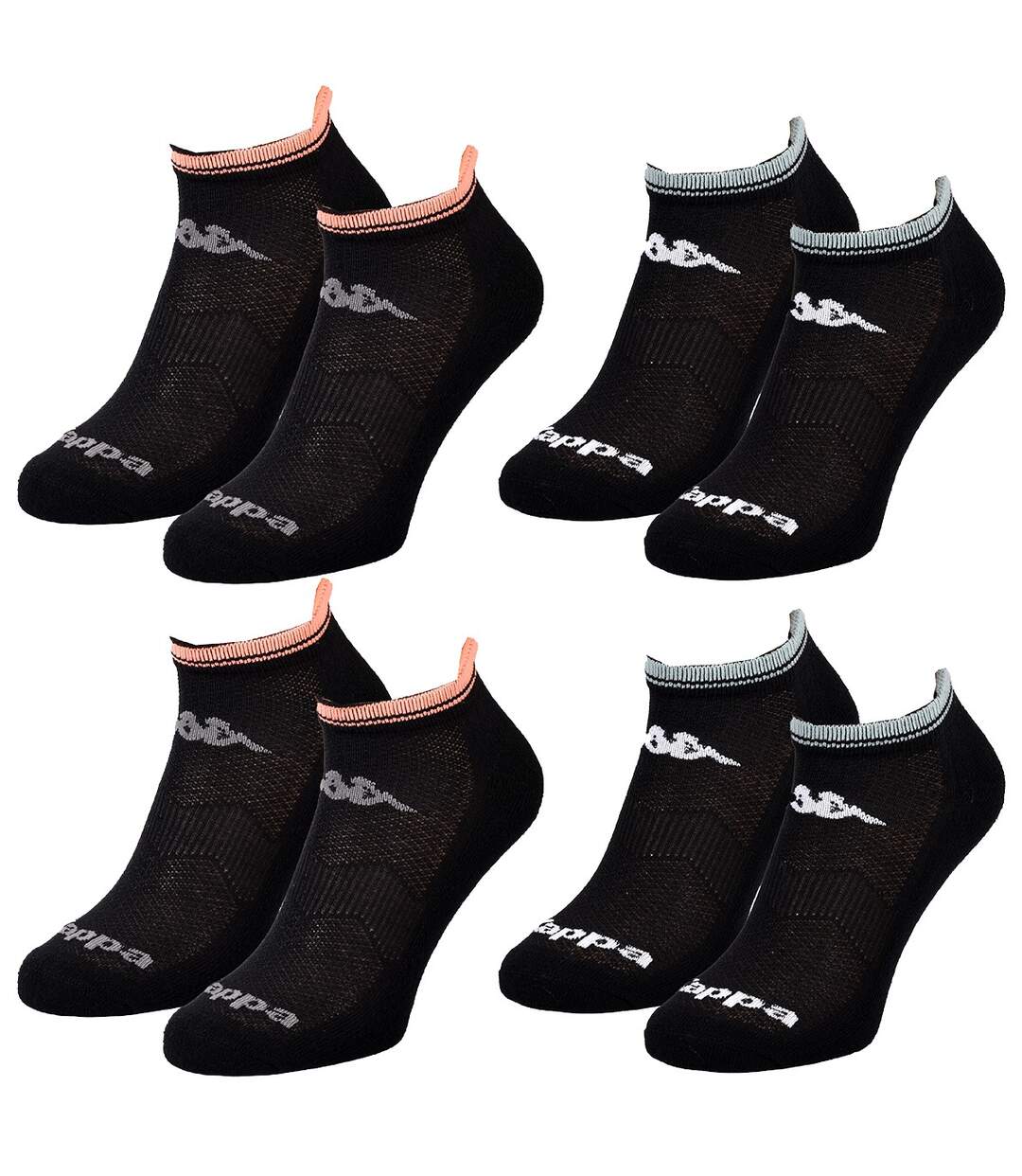 Chaussettes Femme KAPPA 4 paires PREMIUM SNEAKER 2087NR-2