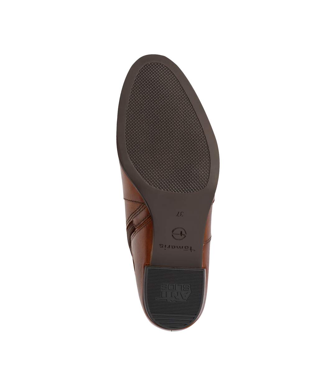 Bottine A Talon Cuir Tamaris-4