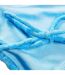 Womens/ladies Tri-fold Terrycloth Swimming Bikini Top Blue Speedo-4