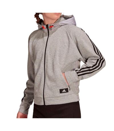 Veste Grise Femme Adidas H51180 - M