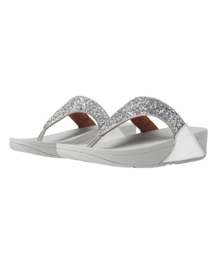 Sandales Style Scintillant Femme Argenté Fit Flop