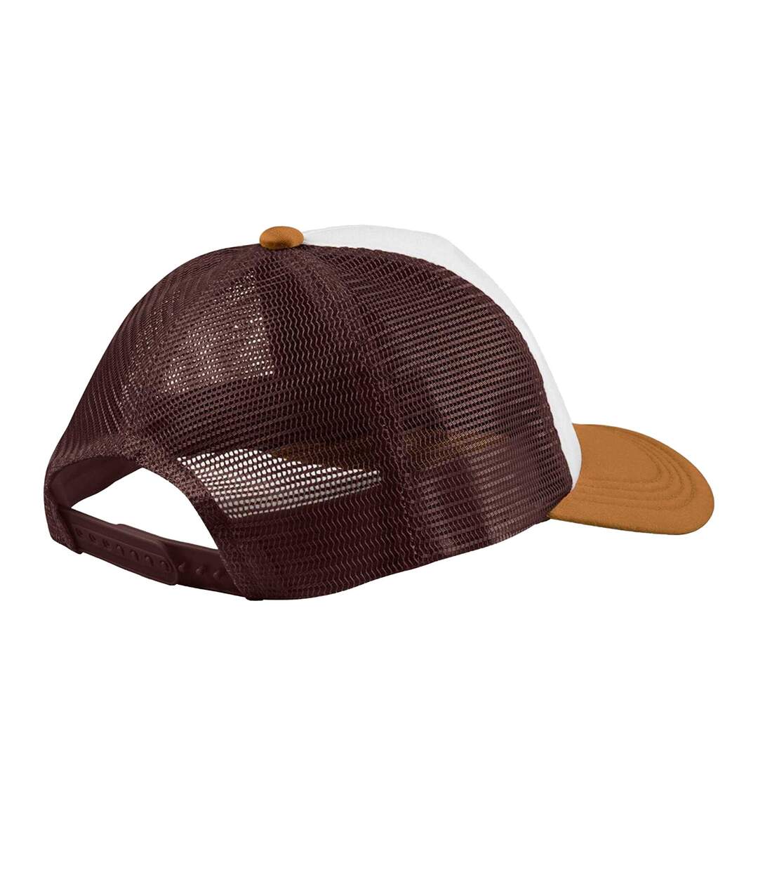 Casquette Trucker Motif/style Rétro Adulte Chocolat Ambre Foncé Beechfield-2