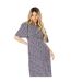 Robe mi-longue femme cobalt Dorothy Perkins