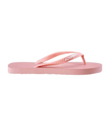 Tongs Motif/style Logo Bava Femme Rose Clair Aquawave