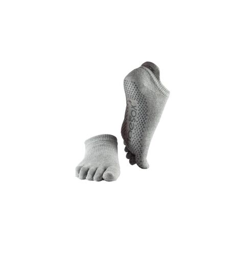 Toesox - Chaussettes à orteils - Femme (Gris Chiné) - UTMQ715