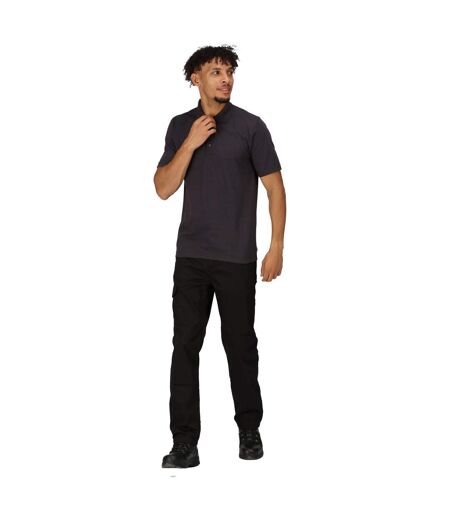 Polo manches courtes homme gris phoque Regatta Professional