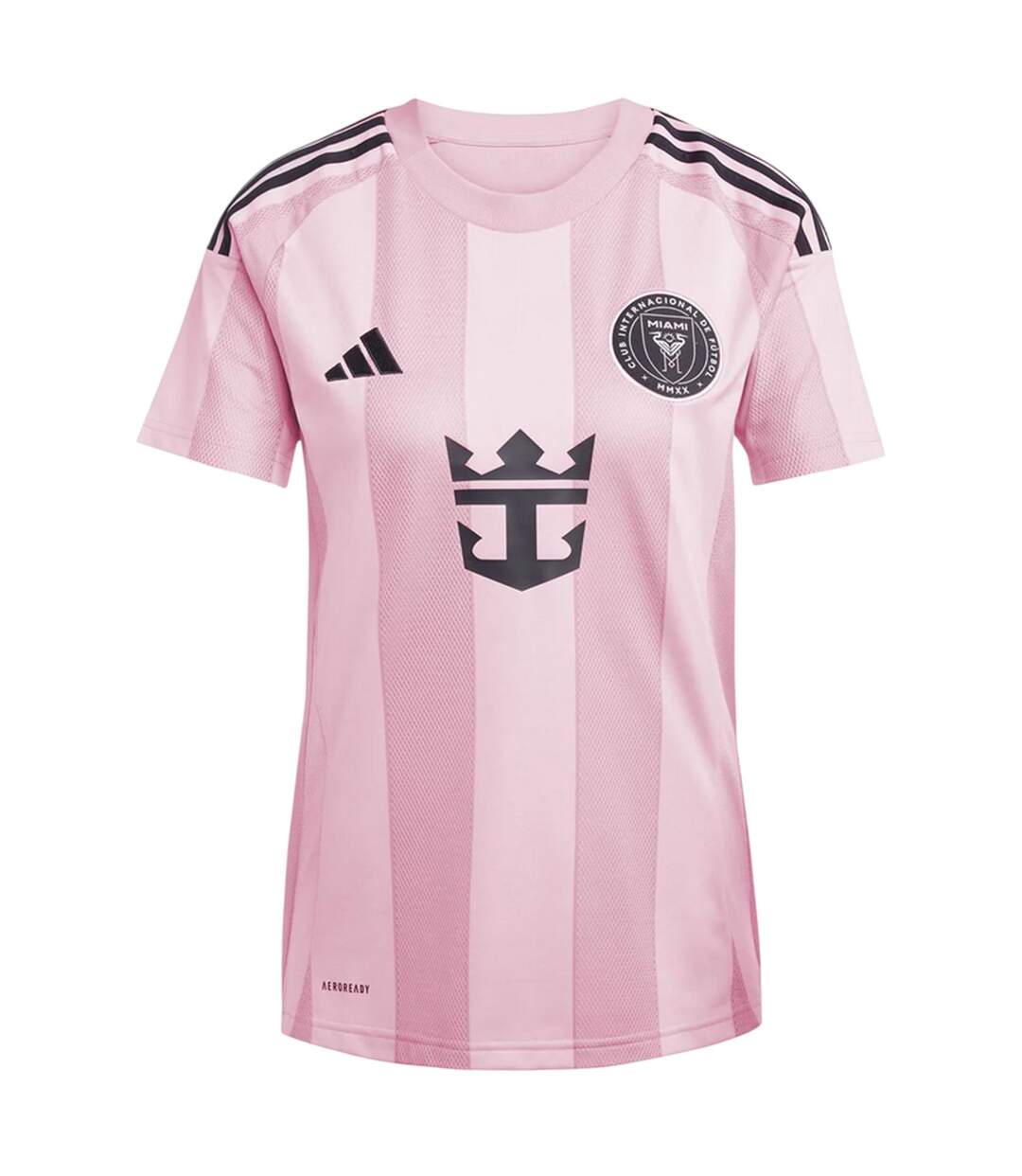 Womens/ladies 2025/2026 Adidas Home Shirt Pink Black Inter Miami CF-2