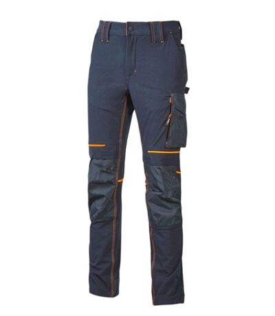 Pantalon Atom - Homme - UPPE145 - bleu deep et orange