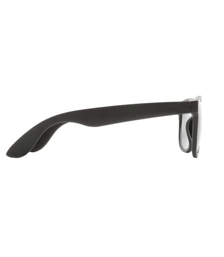 Unisex adult recycled pp plastic sunglasses one size black XD Collection