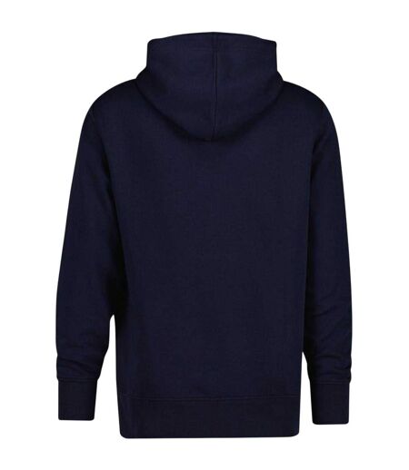 Sweat À Capuche Avec Cordons Motif/style Imprimé Graphique Homme Bleu Sombre Gant