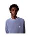 Mens Waffle Crew Neck Jumper Dusty Blue Calvin Klein-3