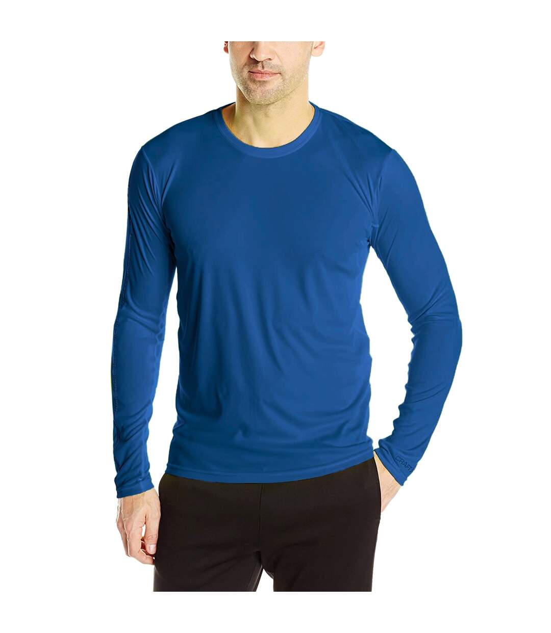 Craft - T-shirt manches longues MIND - Homme (Bleu) - UTRW6154