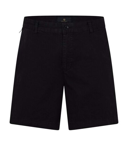 Short Chino Rally Homme Noir Belstaff