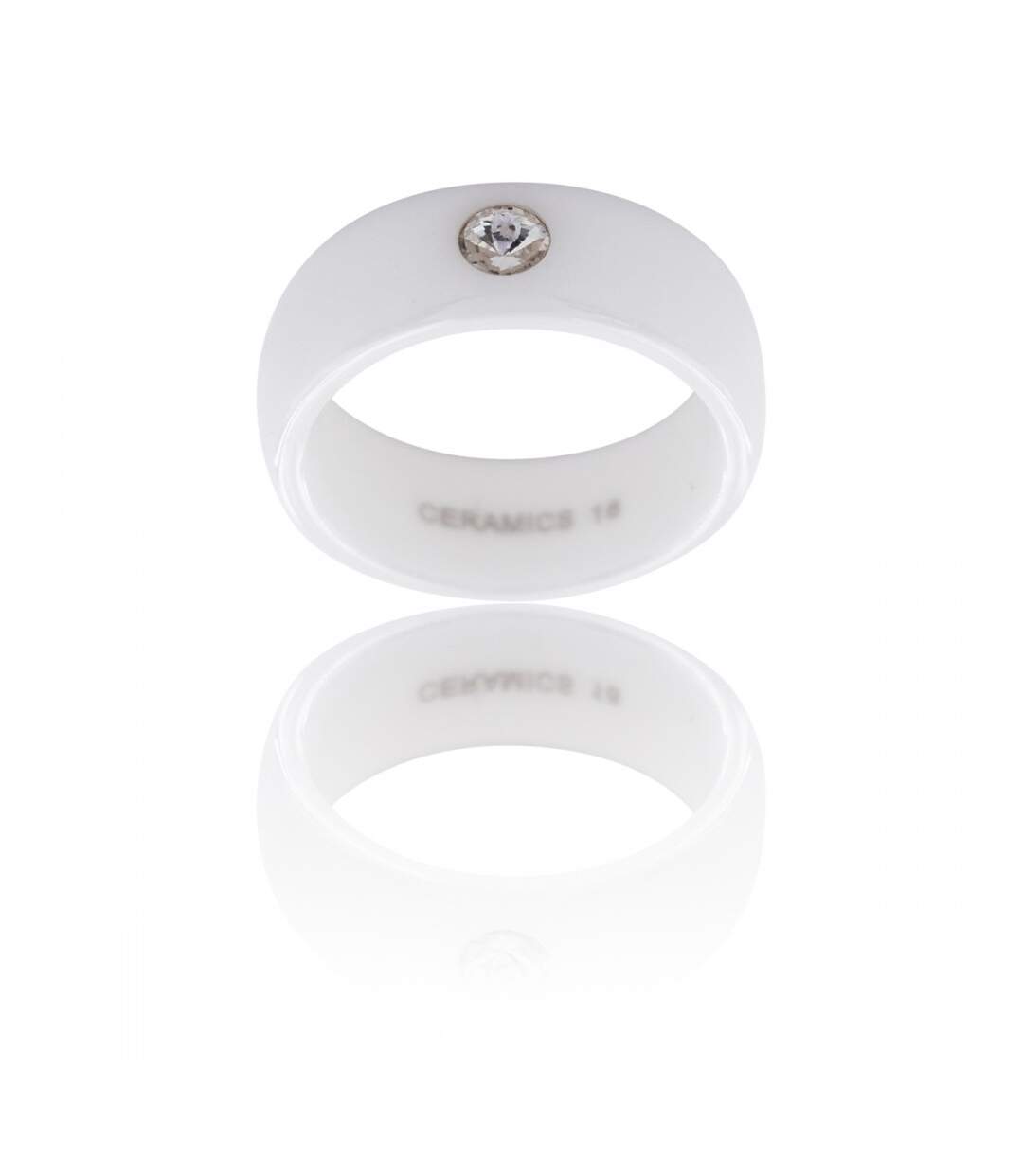 Coffret Bague tendance Femme Céramique Ornée Zirconium-1