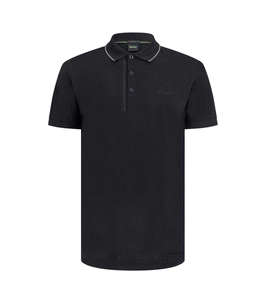Polo Paule Homme Noir Boss-3