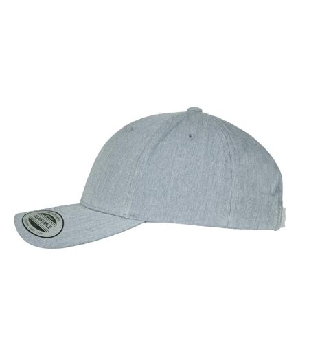 Casquette De Baseball Motif/style Courbé Classic Gris Chiné Flexfit
