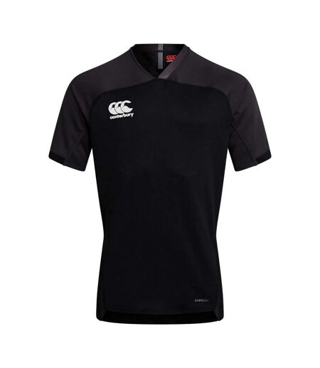 Mens Evader Vapodri Jersey Black Canterbury