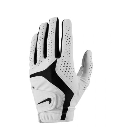 Nike Womens/Ladies Dura Feel IX 2020 Left Hand Golf Glove (White/Black) - UTCS368