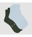 Lot de 2 Paires de Chaussettes Skin