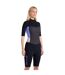 Womens/ladies nixie wetsuit lilac Animal-1