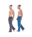 Pack Of 2  Mens Gamer Pyjama Bottoms  Blue Grey Multicoloured Keanu-1