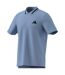Polo Motif/style 3 Rayures Homme Bleu Pâle Bleu Adidas-3