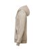 Unisex Adult Regular Full Zip Hoodie Latte Untagged Movement-3