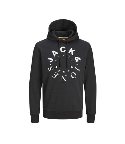 Sweat à Capuche Noir Homme Jack & Jones Warrior - L