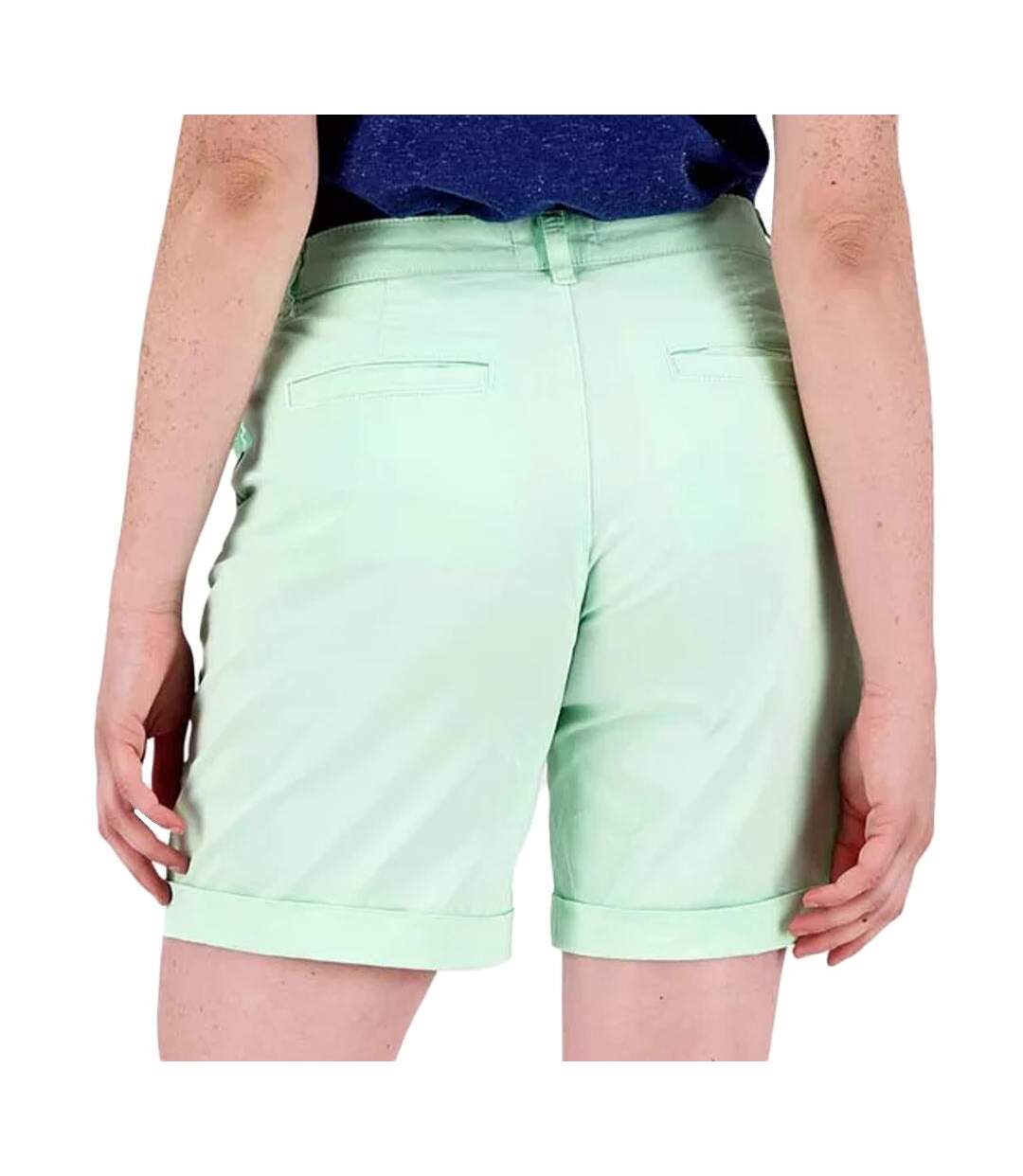Short vert femme tbs bermuda santaber-2