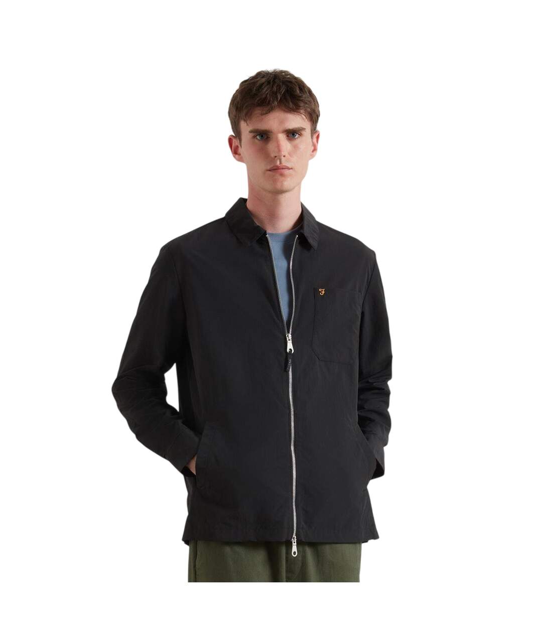 Surchemise Homme Noir Farah-2
