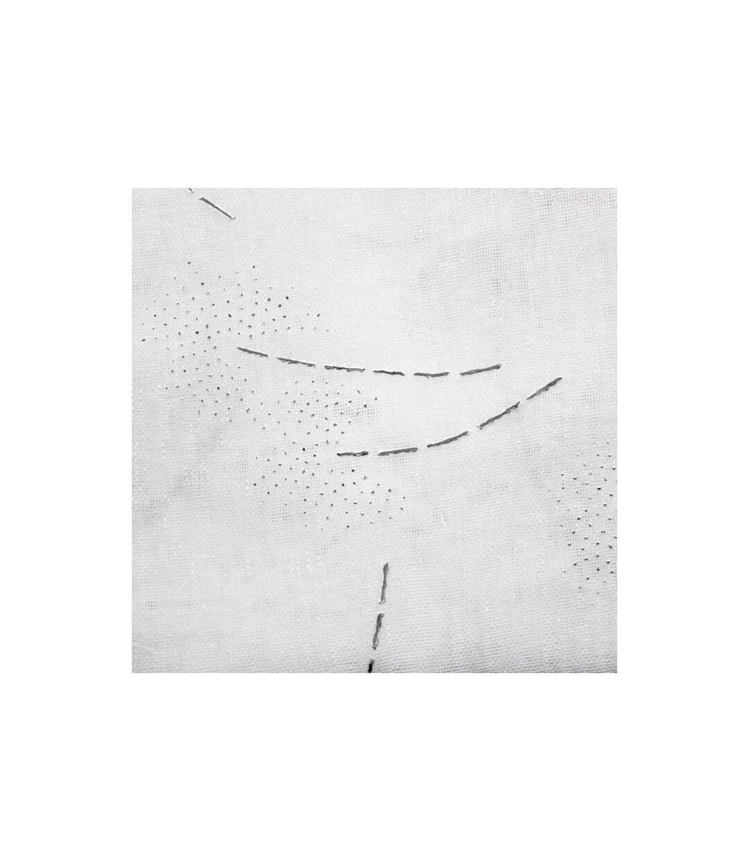 Paire de Voilages Dalya 60x90cm Blanc-2