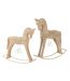 Cheval à Bascule en Bois Wiley 53cm Naturel-2