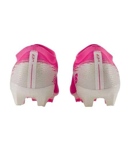 Mens Furon Team Fg V8 Firm Ground Football Boots Pink White New Balance