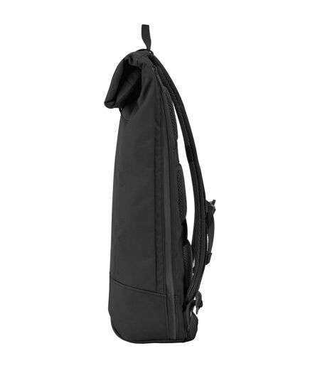 Metro roll top backpack one size solid black Moleskine