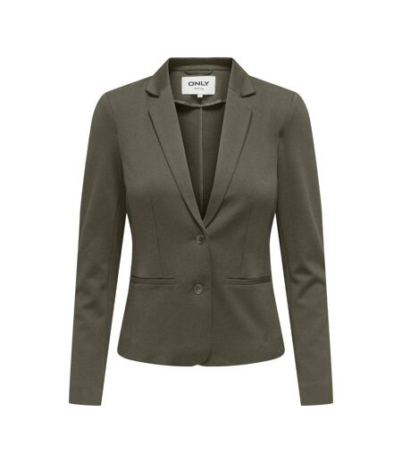 Blazer kaki femme only tadia solid blazer