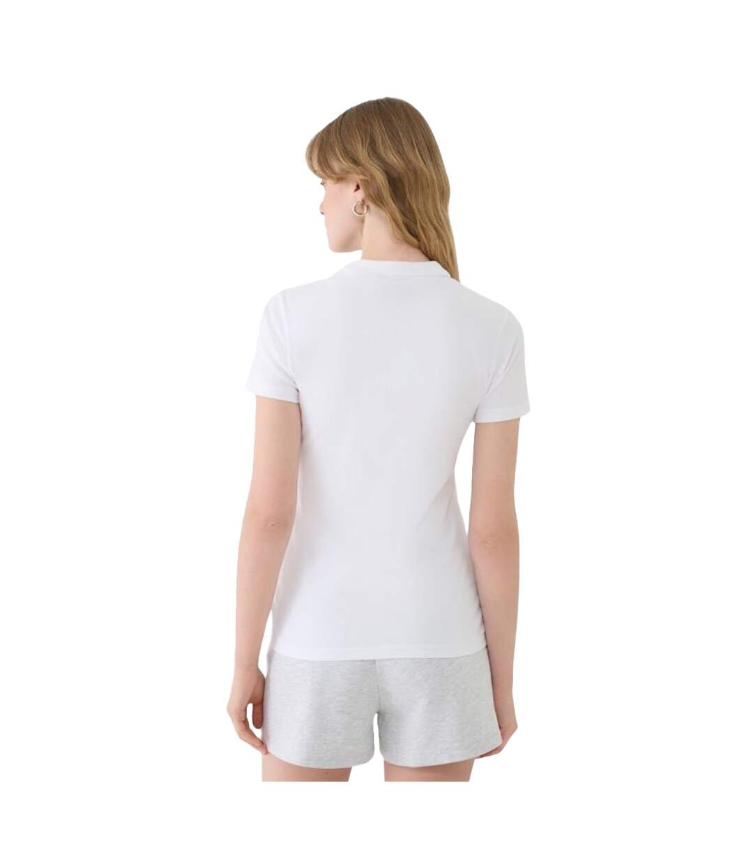 Polo F365 Femme Blanc 4F-3