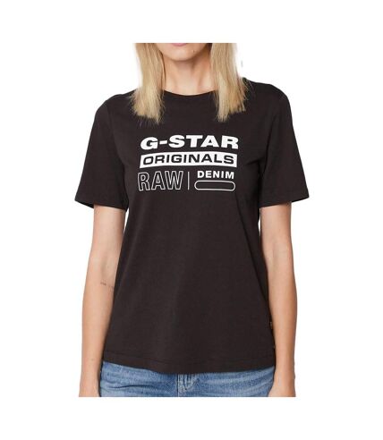 T-shirt Noir Femme G-Star Raw D19953 - S