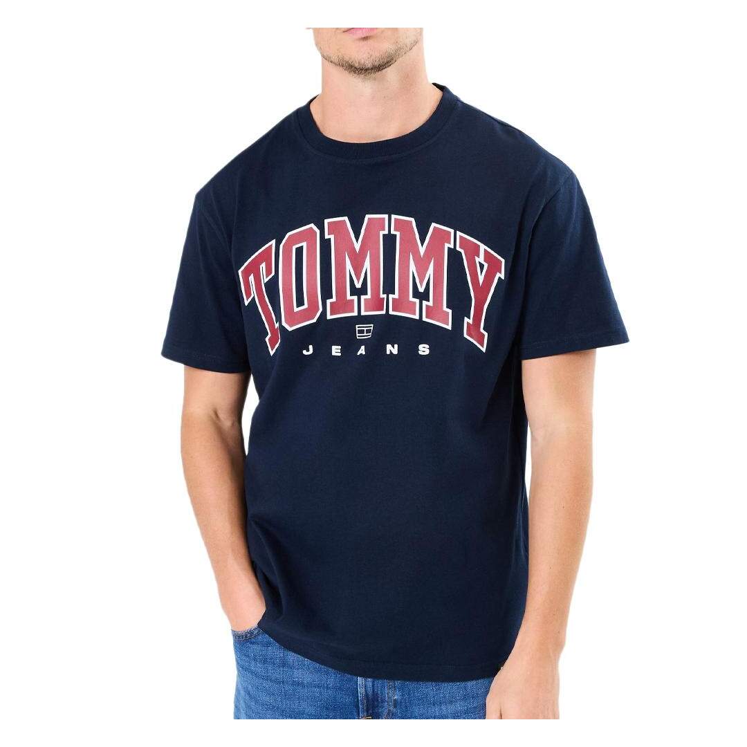 T-shirt Marine Homme Tommy Hilfiger Varsity - 3XL-1