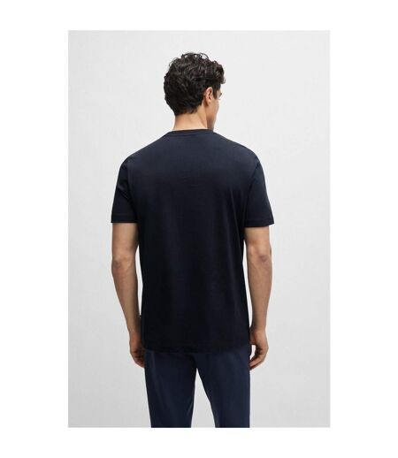 T-shirt Thompson Homme Bleu Marine Boss
