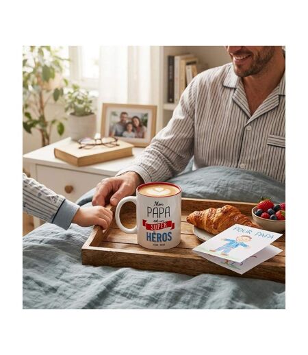 Mug Design Mon Papa 12cm Blanc
