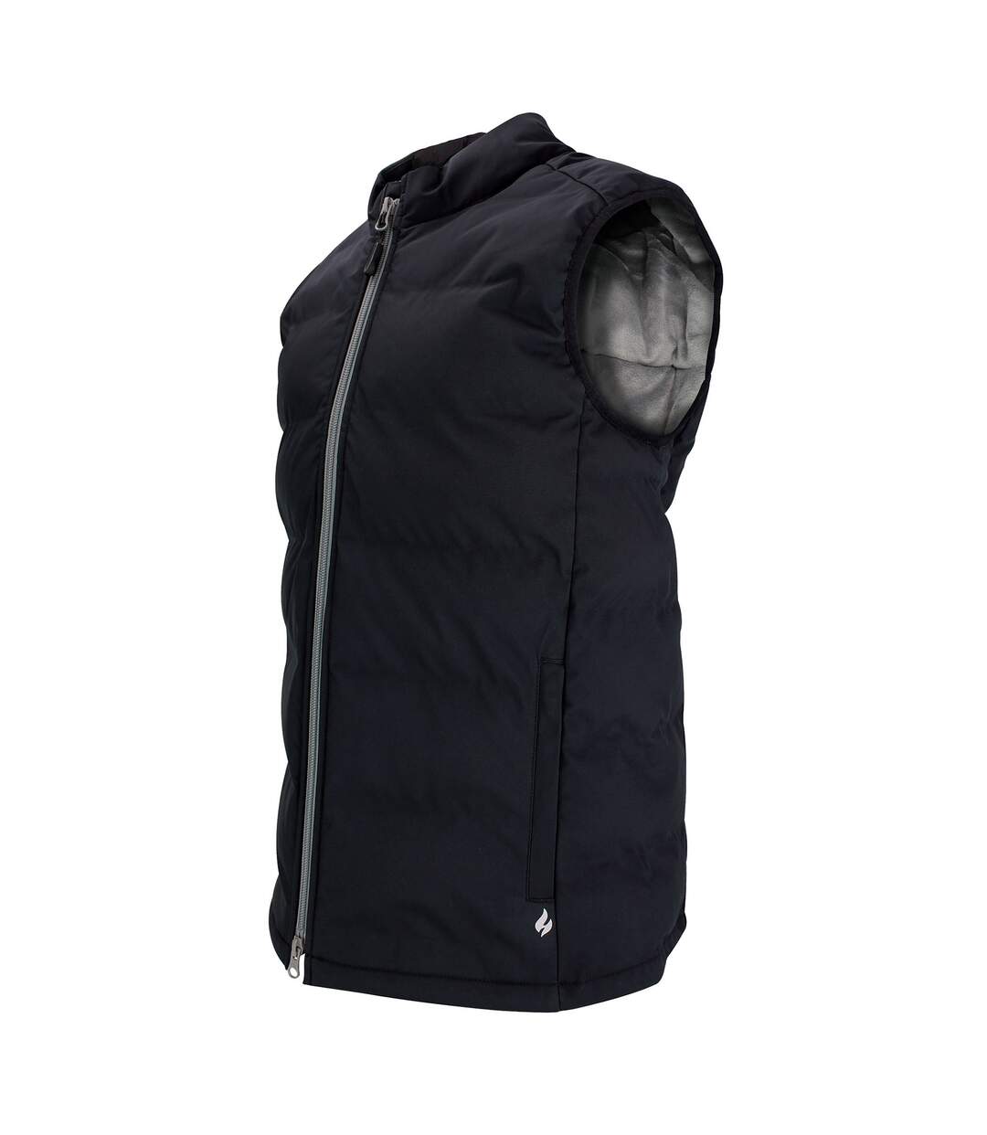 Men's Winter Insulated Gilet | Midweight Fleece-Lined Hybrid Vest Full Zip-4